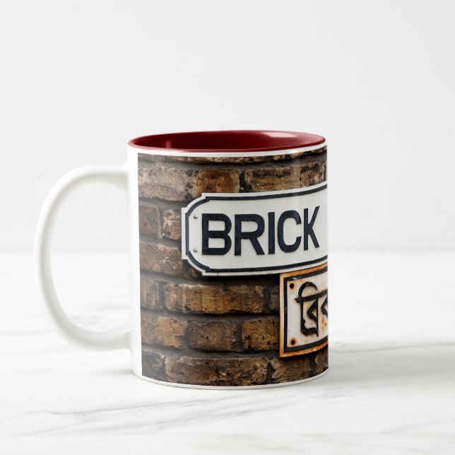 Caneca De Café Em Dois Tons Brick Lane Two Tone Mug (Esquerda)