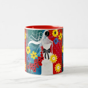 Caneca De Café Em Dois Tons Bridal Bliss