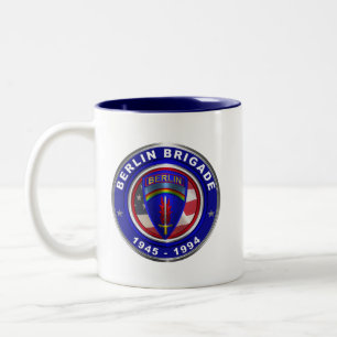 Caneca De Café Em Dois Tons Brigada de Berlim