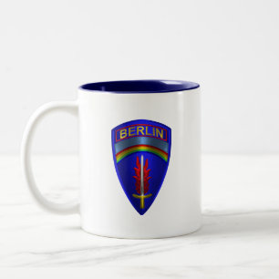 Caneca De Café Em Dois Tons Brigada de Berlim