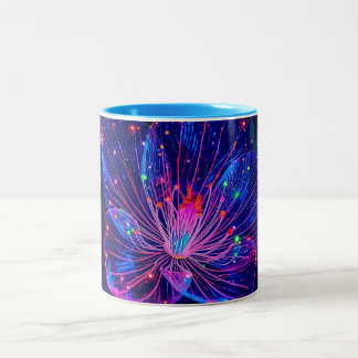 Caneca De Café Em Dois Tons Brilho da Gruta Além