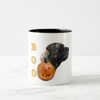 Caneca De Café Em Dois Tons Brindle Mastiff Boo Mug