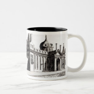 Caneca De Café Em Dois Tons British Museum na grande rua de Russell