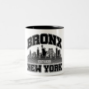 Caneca De Café Em Dois Tons Bronx, Nova Iorque