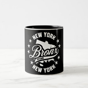 Caneca De Café Em Dois Tons Bronx, Nova Iorque