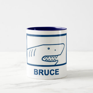 Caneca De Café Em Dois Tons Bruce