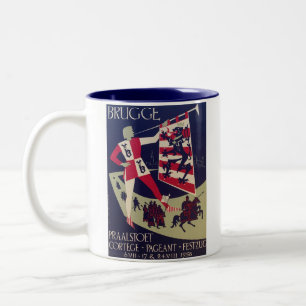 CANECA DE CAFÉ EM DOIS TONS BRUGGE
