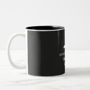 Caneca De Café Em Dois Tons bruxa o ano todo • presentes de bruxa    