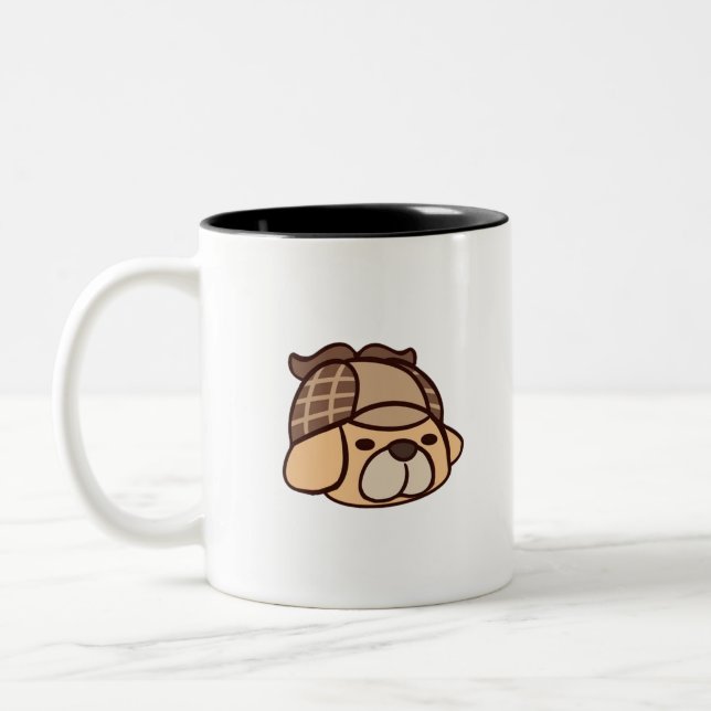 Caneca De Café Em Dois Tons Bubba Amelia Watson Mascot (Esquerda)