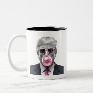 Caneca De Café Em Dois Tons Bubble Gum Trump Donald Trump 2024 Votação em Trum