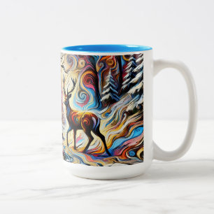 Caneca De Café Em Dois Tons Buck Mug