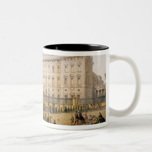 Caneca De Café Em Dois Tons Buckingham Palace, c.1862 (litho da cor)
