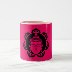 Caneca De Café Em Dois Tons Buda Casa E Vida