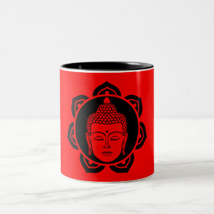 Caneca De Café Em Dois Tons Buda Casa E Vida