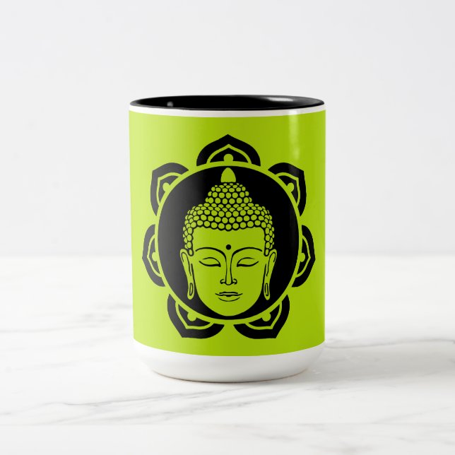 Caneca De Café Em Dois Tons Buda Casa E Vida (Centro)