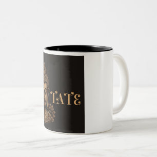 Caneca De Café Em Dois Tons Buddha Meditates
