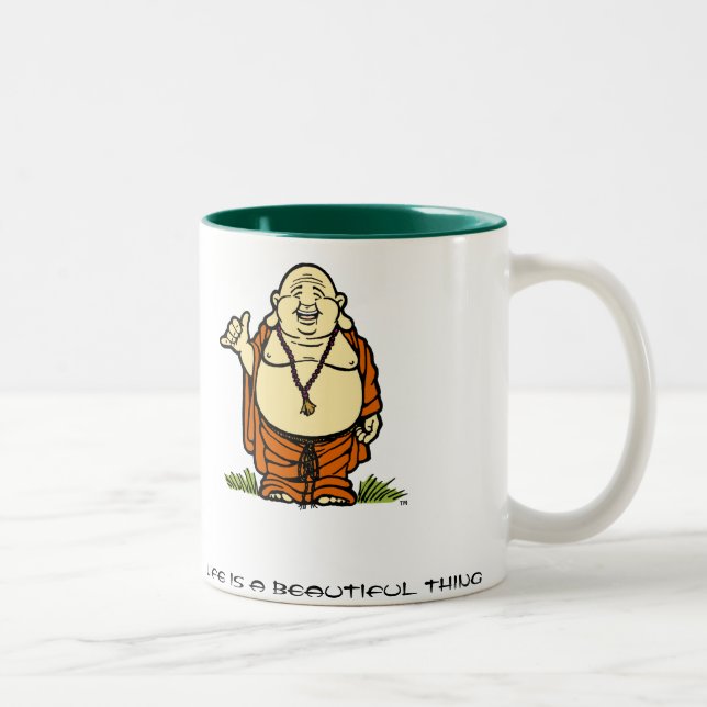 Caneca De Café Em Dois Tons Buddha Shaka (Direita)