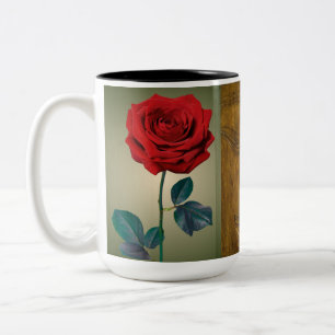 Caneca De Café Em Dois Tons BuddhaToday #3 Zen Mug - Rosa Buda