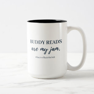 Caneca De Café Em Dois Tons Buddy Read Mug