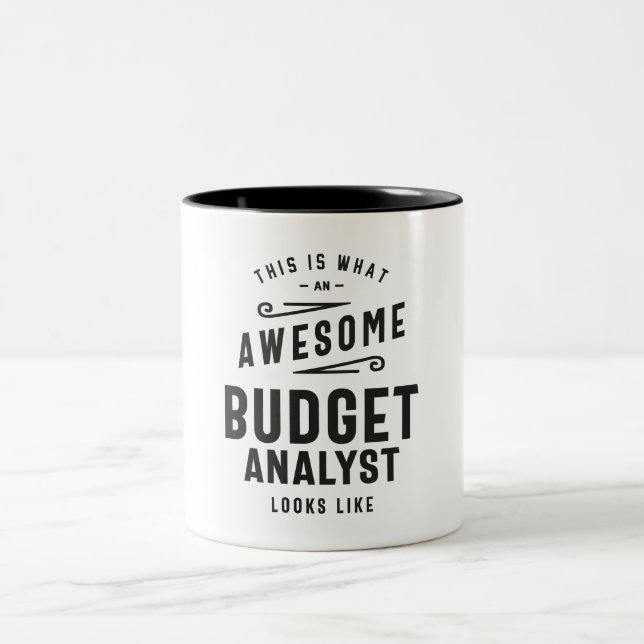 Caneca De Café Em Dois Tons Budget Analyst (Centro)