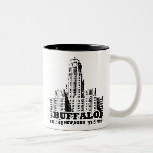 Caneca De Café Em Dois Tons Búfalo