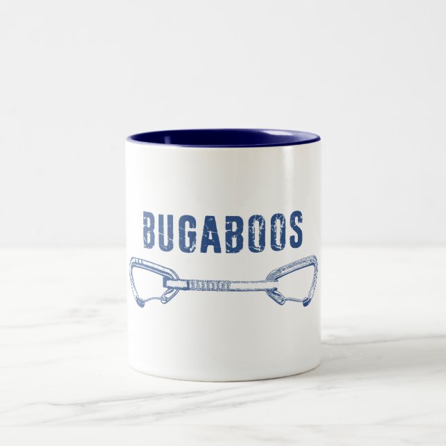 Caneca De Café Em Dois Tons Bugaboos subindo rápido (Centro)