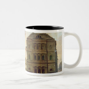 Caneca De Café Em Dois Tons Bulevar St Martin e o teatro de