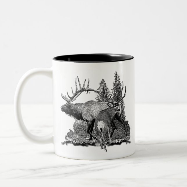 Caneca De Café Em Dois Tons Bull e fanfarrão 3 (Esquerda)