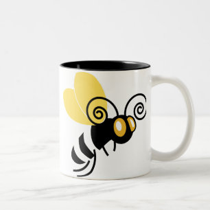 Caneca De Café Em Dois Tons Bumble a abelha