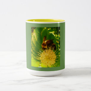 Caneca De Café Em Dois Tons Bumble a abelha