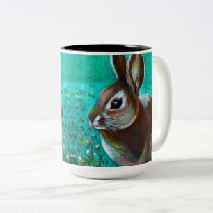 Caneca De Café Em Dois Tons Bunny