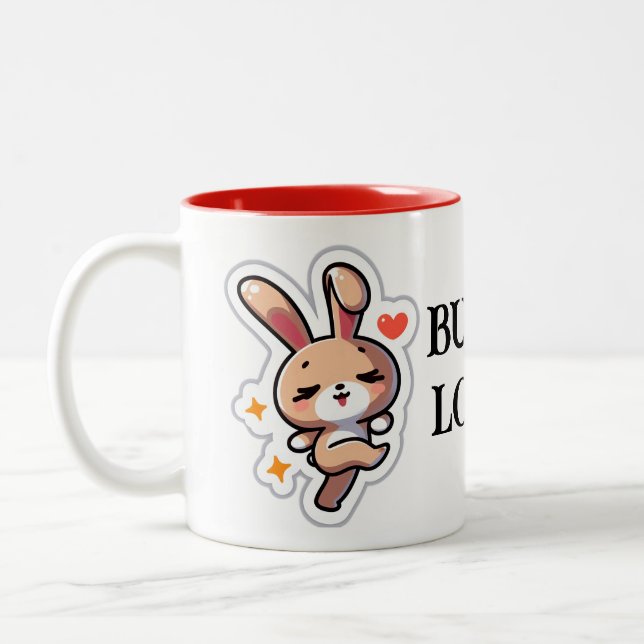 Caneca De Café Em Dois Tons Bunny (Esquerda)