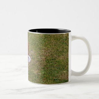 Caneca De Café Em Dois Tons Buraco de golfe