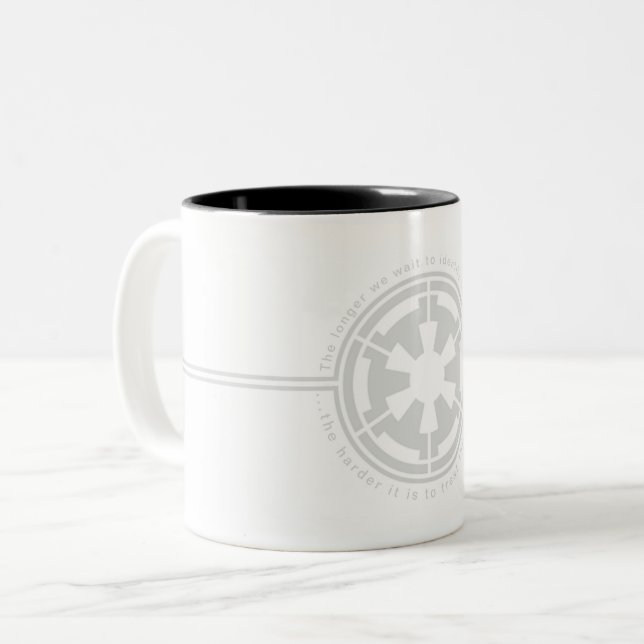 CANECA DE CAFÉ EM DOIS TONS BUREAU DE SEGURANÇA IMPERIAL (Frente Esquerda)