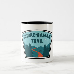 Caneca De Café Em Dois Tons Burke-Gilman Trail