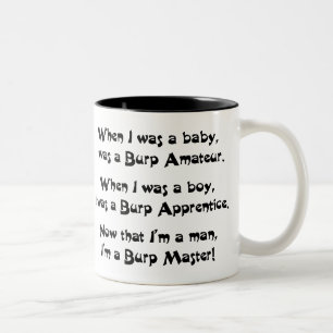 Caneca De Café Em Dois Tons Burp Master