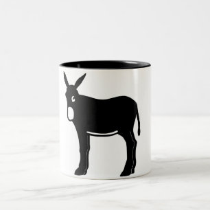 Caneca De Café Em Dois Tons Burro Catala - Tassa