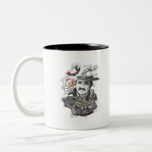 Caneca De Café Em Dois Tons Burt Reynolds (Esquerda)