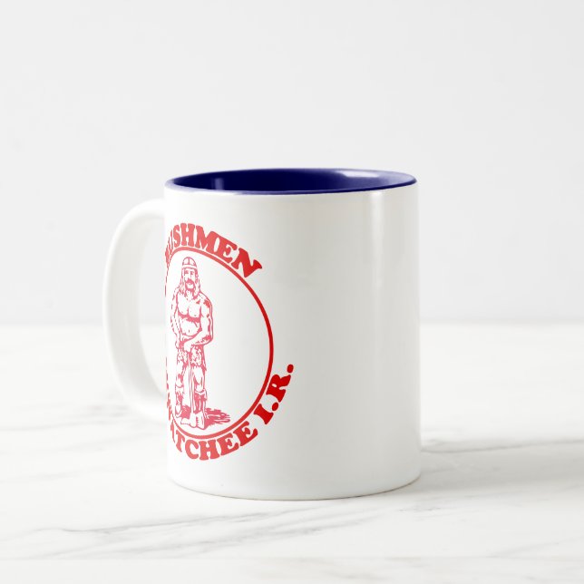 Caneca De Café Em Dois Tons Bushmen Mug (Frente Esquerda)