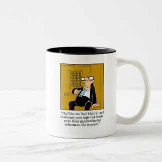 Caneca De Café Em Dois Tons Business Finance Humor Mug