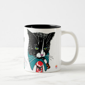 Caneca De Café Em Dois Tons Business Kitties Mug