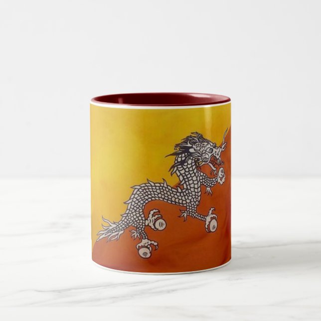 Caneca De Café Em Dois Tons Butão - Mug- (Centro)