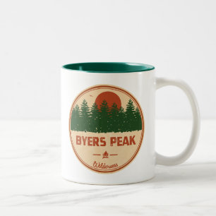 Caneca De Café Em Dois Tons Byers Peak Wilderness Colorado