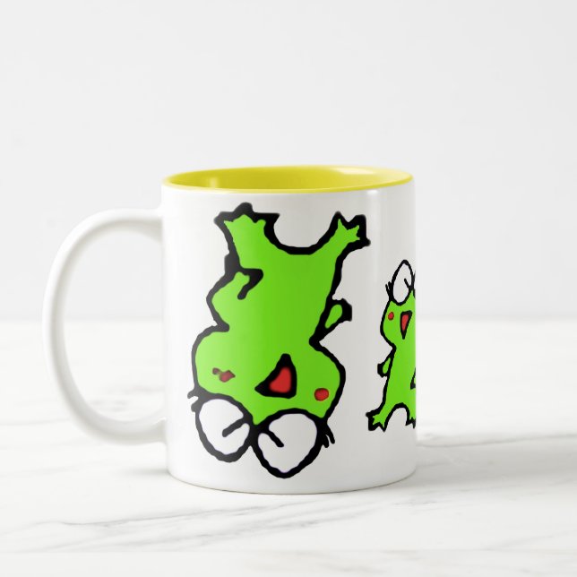 Caneca De Café Em Dois Tons C.A.T.club:keke (Esquerda)