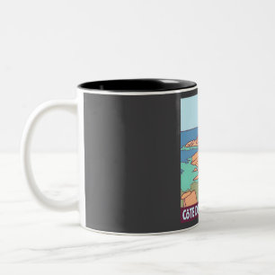 Caneca De Café Em Dois Tons C � de Granit Rosa � França