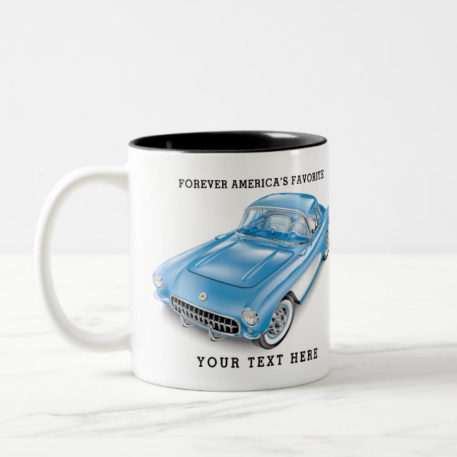 CANECA DE CAFÉ EM DOIS TONS C-ONE AUTOMOBILE ART (Esquerda)