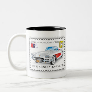 CANECA DE CAFÉ EM DOIS TONS C-ONE AUTOMOBILE ART