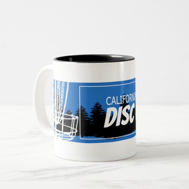 Caneca De Café Em Dois Tons Ca Mug (Frente Esquerda)