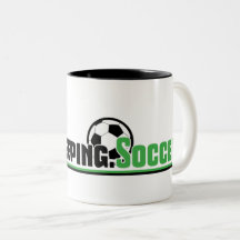 Cabeça de Cabelo.Soccer Coffee Mug