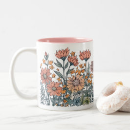 Caneca De Café Em Dois Tons Cabeça de jardineiro